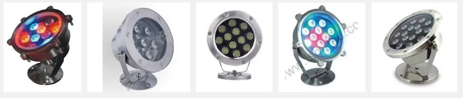 Новые подводный Водонепроницаемый IP68 AC/DC 12 В RGB LED пейзаж свет лампы 16 видов цветов фонтан бассейн светодиодный прожектор