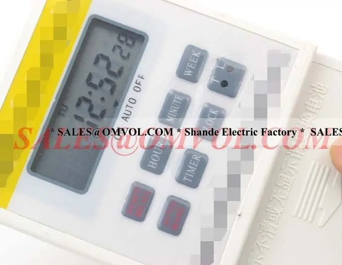 Микро компьютеризированная звонок с таймером AC220V DC12V