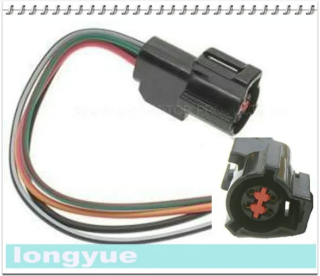 Longyue 10 шт. для Ford выхлопной кислородный датчик жгут свинья хвост разъемы для Ford автомобили грузовики 89-95 15 см провода