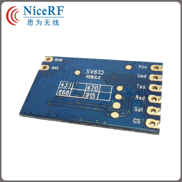 2 шт. SV610 100 мВт ttl интерфейс 433 МГц Embedde RF беспроводной модуль+ 2 шт. медная пружинная антенна+ 1 шт. ttl USB мостовая плата