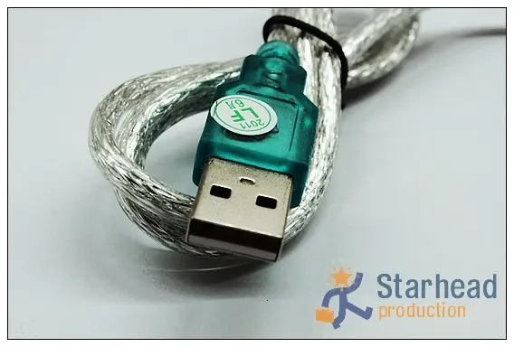 2 шт. USB к DB9 Мужской 9 PIN RS232 RS-232 последовательный порт COM Кабель-адаптер, HL340 чип