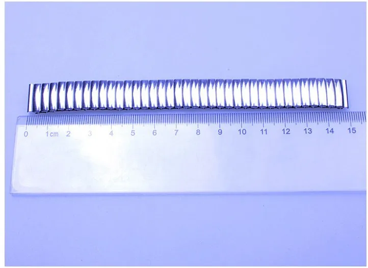Оптовая продажа 50 шт./лот высокого качества 12 мм, 14 мм, 16 мм, 18 мм, 20 мм из нержавеющей стали смотреть группы ремешок-04041