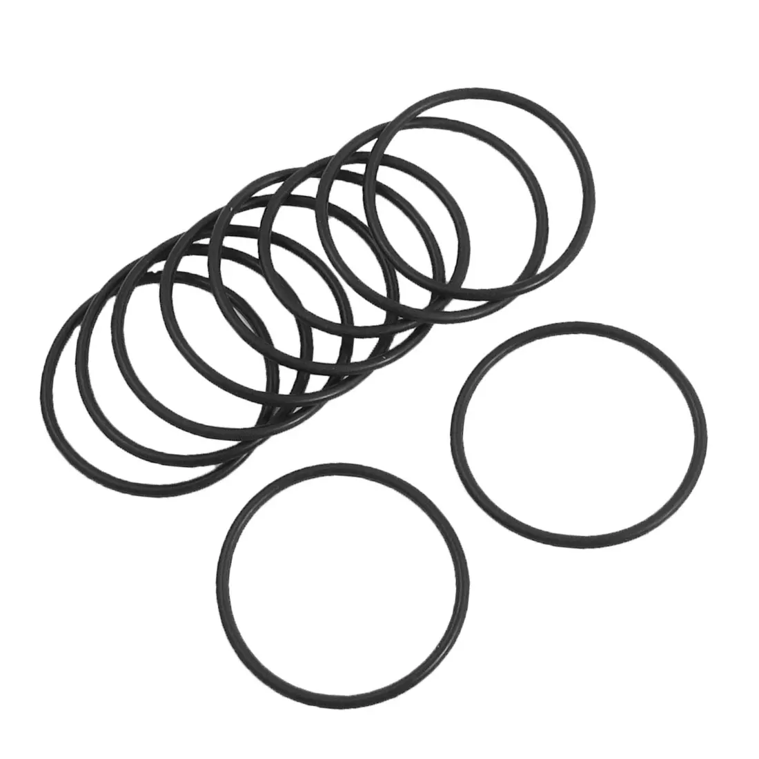 Uxcell 10Pcs 2.5Mm Thickness Rubber Oil Filter Seal Gasket O Rings Id