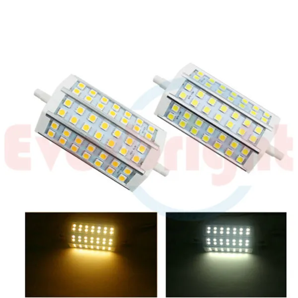 Новый LED R7s 10 Вт 42LED SMD 5050 лампы энергосберегающие прожектор Светодиодные лампы 118 мм белый/ теплый белый 5 шт./лот