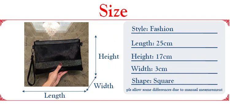 horsehair clutch vintage envelope bag