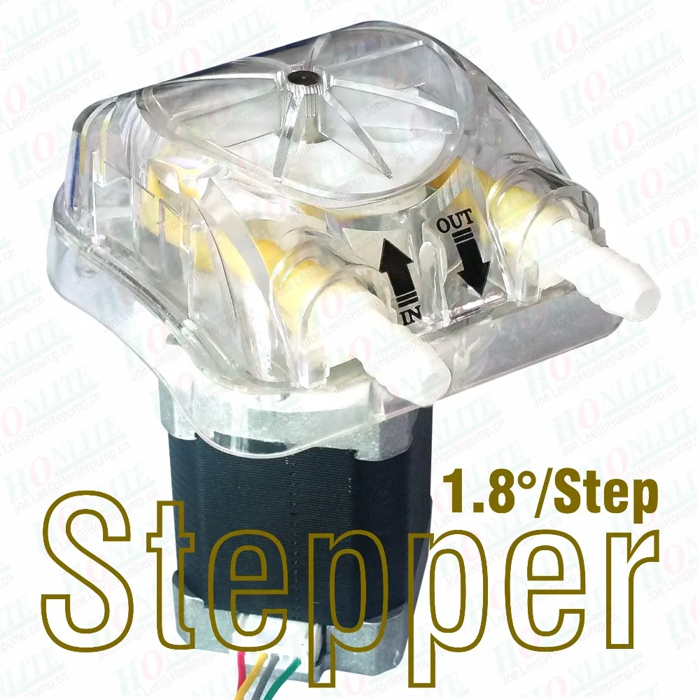 

1100ml/min, 24V Honlite Bipolar Stepping Peristaltic Pump with Exchangeable Pump Head and PharMed BPT Peristaltic Tube