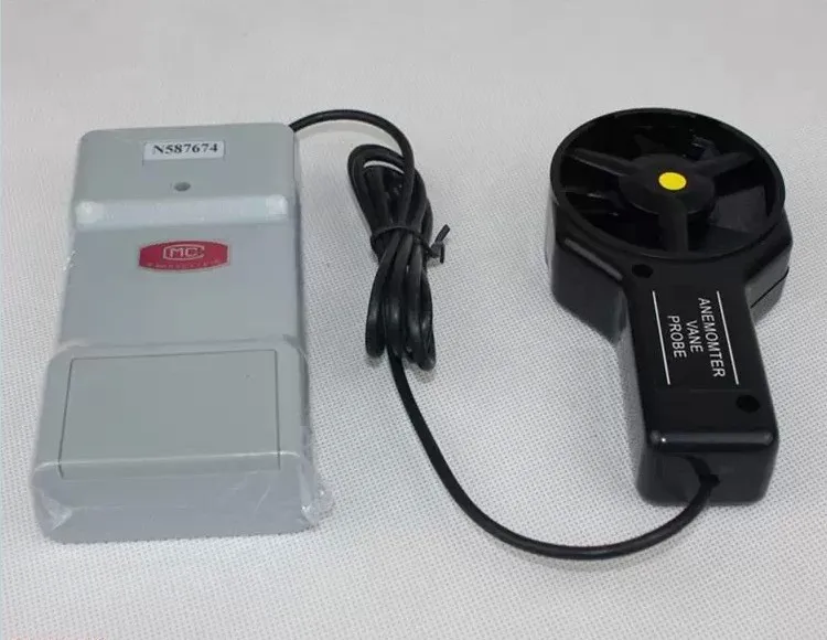 AM-4826 High Accuracy Anemometer Digital Wind Speed Tester Air Velocity Meter LCD with Separate Remote Sensor 0.4~ 30.0 m/s