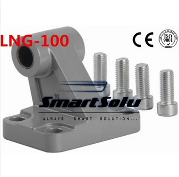 

Free Shipping 2Pcs/Lot LNG - 100 ISO6431 cylinder attachment, inclined installation of the support, DNC, SE cylinder accessories