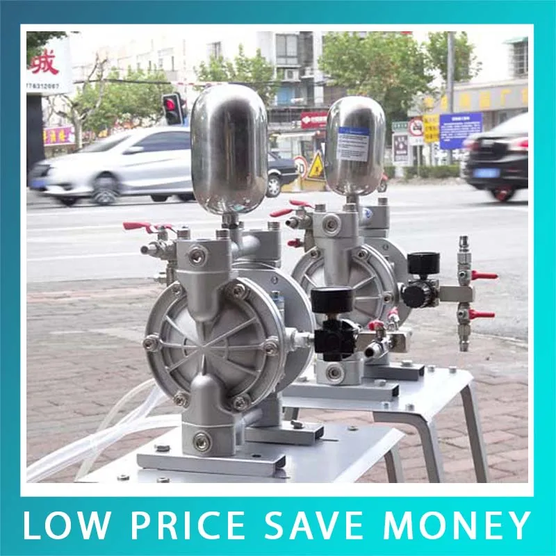 

Small Protable High-Pressure Double Acting 35L/min Pneumatic Diaphragm Pump For Painting