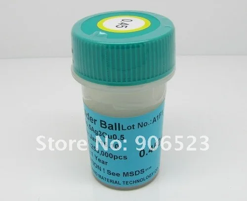 Свинец SN 96.5 ag3 Cu0.5 1 бутылка 0.45 0.45 мм 250 К припоя BGA