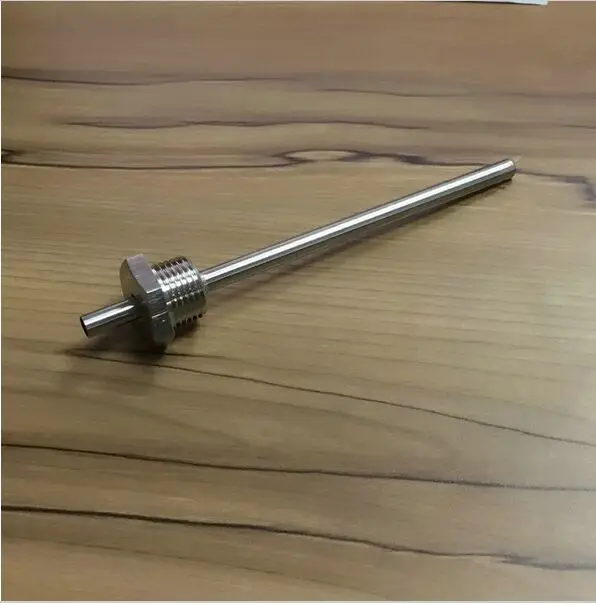 Homebrew Thermowell-1/" Мужской NPT x 1/4" O.D w/" зонд