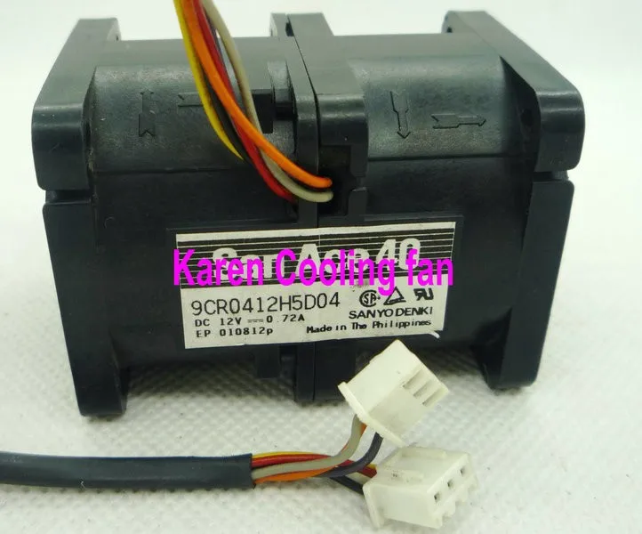 SANYO 4 см 9CRA0412H5D04 4056 12 V 0.72A Вентилятор охлаждения