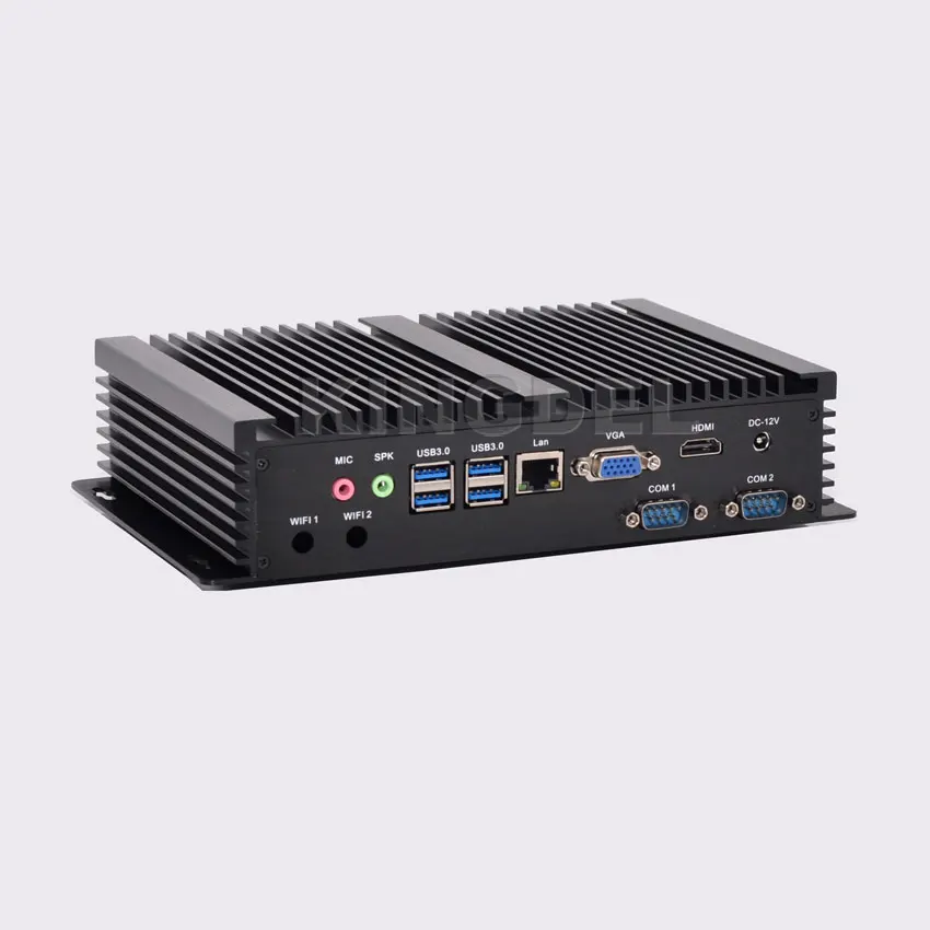 3 года гарантии безвентиляторный ПК Core i5 4200U Двухъядерный 2* RS232, VGA, HDMI, USB 3,0, 300 м wifi, 3D поддержка игры, маленький настольный ПК NC320