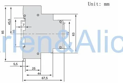 TOCT1 4P 63A 220V Катушка 400V~ 50/60HZ Din rail бытовой ac Контактор В соответствии с стандартом 4NO 2NO 2NC 4NC