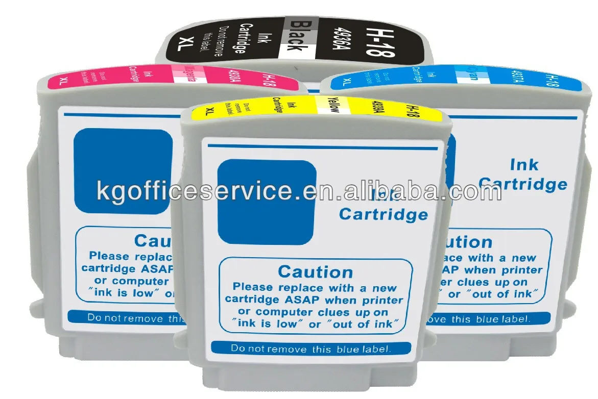 4pk совместимый чернильный картридж для hp 18 подходит для hp Officejet Pro K5300 K5400dn K5400dtn L7380 L7580 k8600