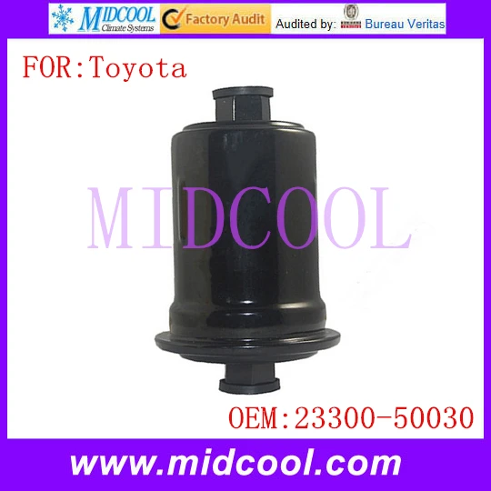 Авто топливный фильтр использования OE no. 23300- 50030 для Toyota