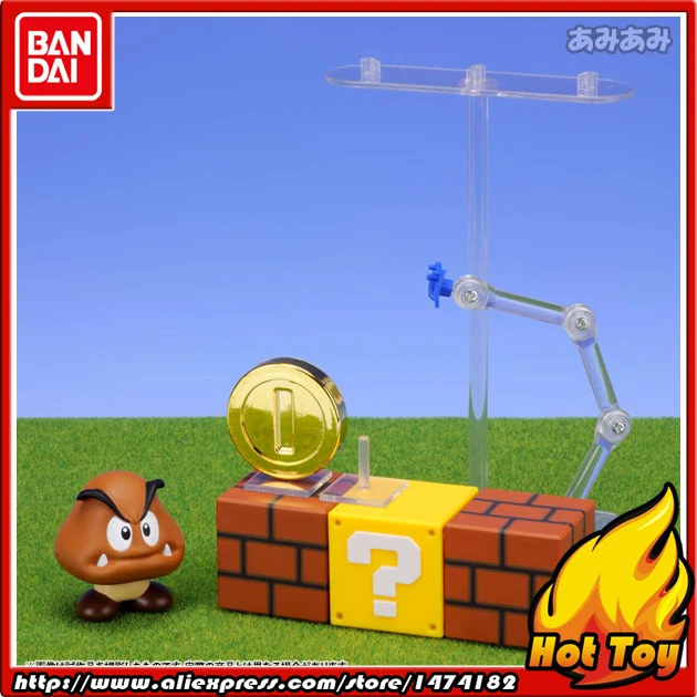 

100% Original BANDAI Tamashii Nations S.H.Figuarts (SHF) Action Figure - Super Mario Asoberu! Play Set A "Super Mario Brothers