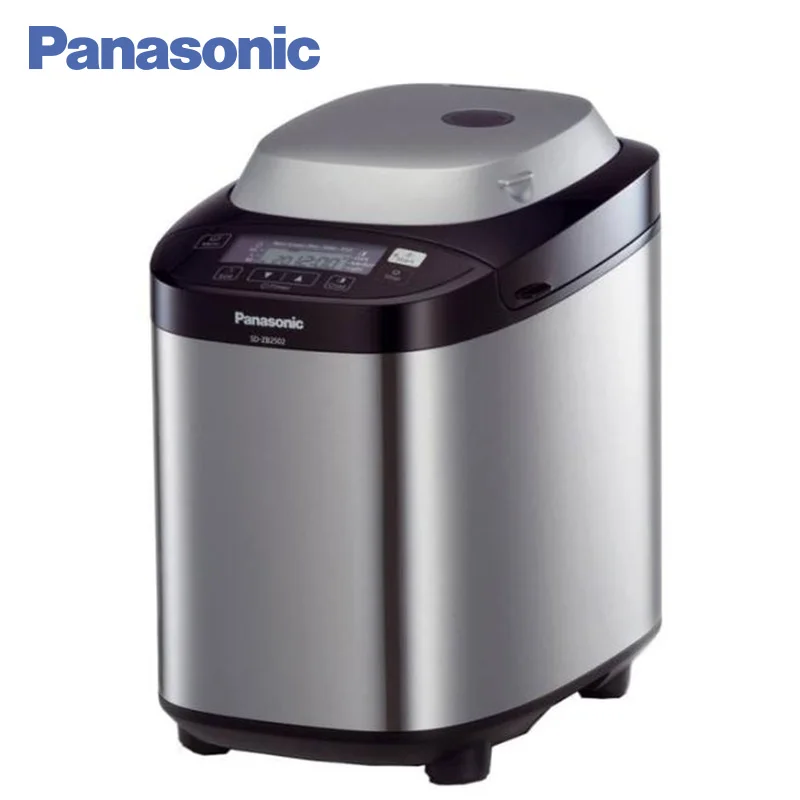 Panasonic SD-ZB2502BTS Хлебопечка, на 600 гр.муки, 12 программ выпечки, диспенсер для орехов и изюма, бездрожжевая выпечка, безглютеновая выпечка,варенье,замес теста, выпечка однозернового хлеба - изображение