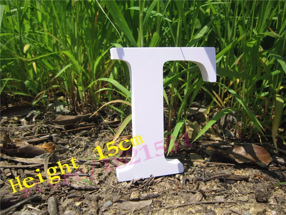 Высота 15 см русский алфавит домашнее украшение настенные наклейки деревянные