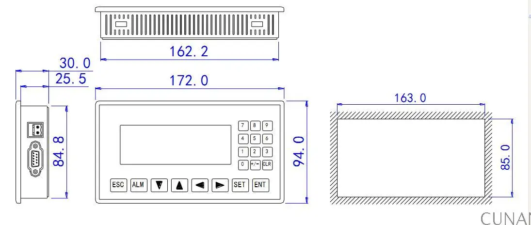 Текстовый дисплей TD MD204L OP320-A панельный дисплей экран HMI с RS232/RS485/RS422 для ПЛК, бесплатная доставка