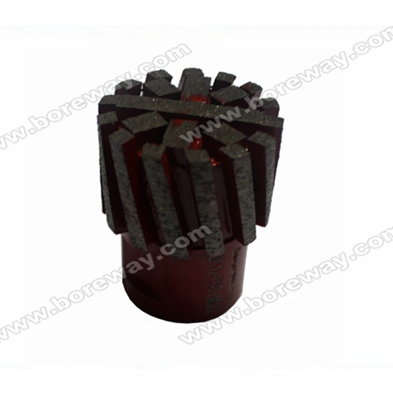 

D50*35T*M14 Segment zero tolerance drum wheel with strengthen bottom for grinding the counter