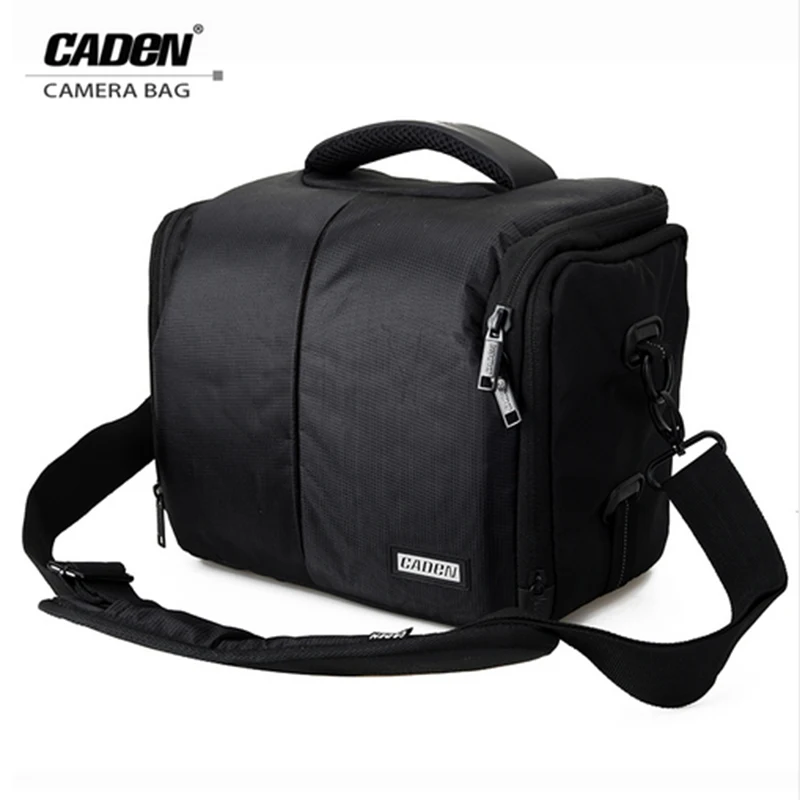 CADeN D3 Camera Bag Sling Shoulder Photo Video Storage Case Black