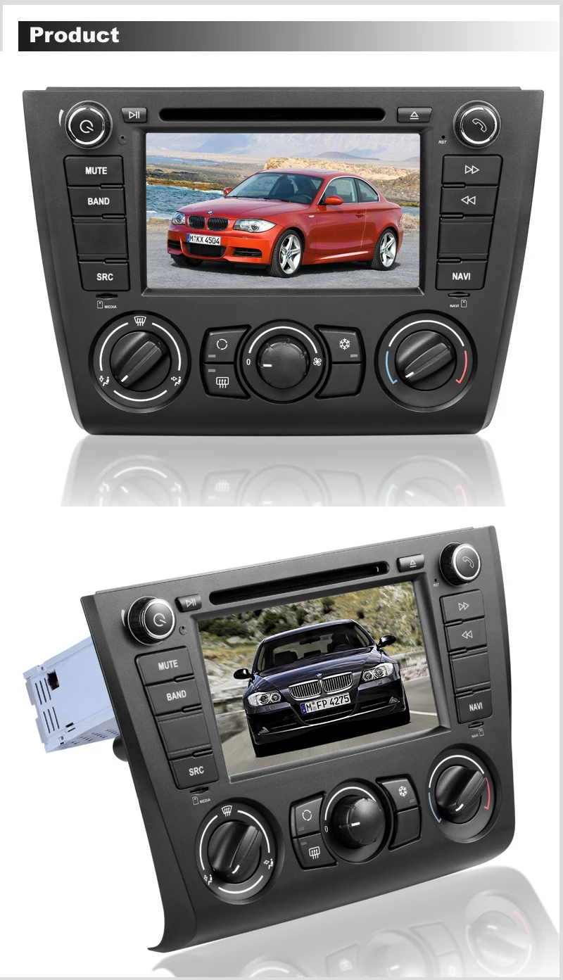 Clearance Car DVD GPS Navigation for BMW E87 with Bluetooth 0 Clearance Car DVD GPS Navigation for BMW E87 with Bluetooth 0