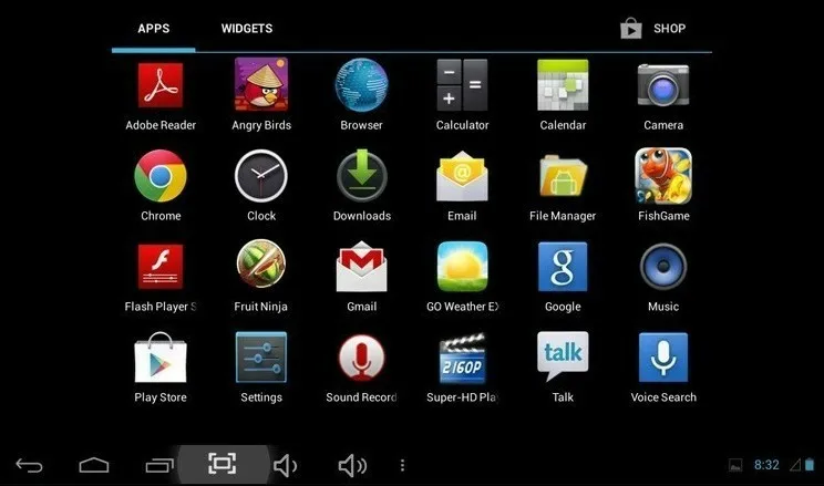 Двухъядерный 7 дюймов емкостный сенсорный экран Экран 8G Android 4.2.2 HDMI OTG WI-FI GPU Mali 400MP двухъядерный планшетный ПК, Камера дешевой цене планшетный ПК