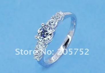 Sterling Silver & Stone Наборы для ухода за кожей красивые Обручение кольцо натуральная 925 пробы Серебряные ювелирные изделия
