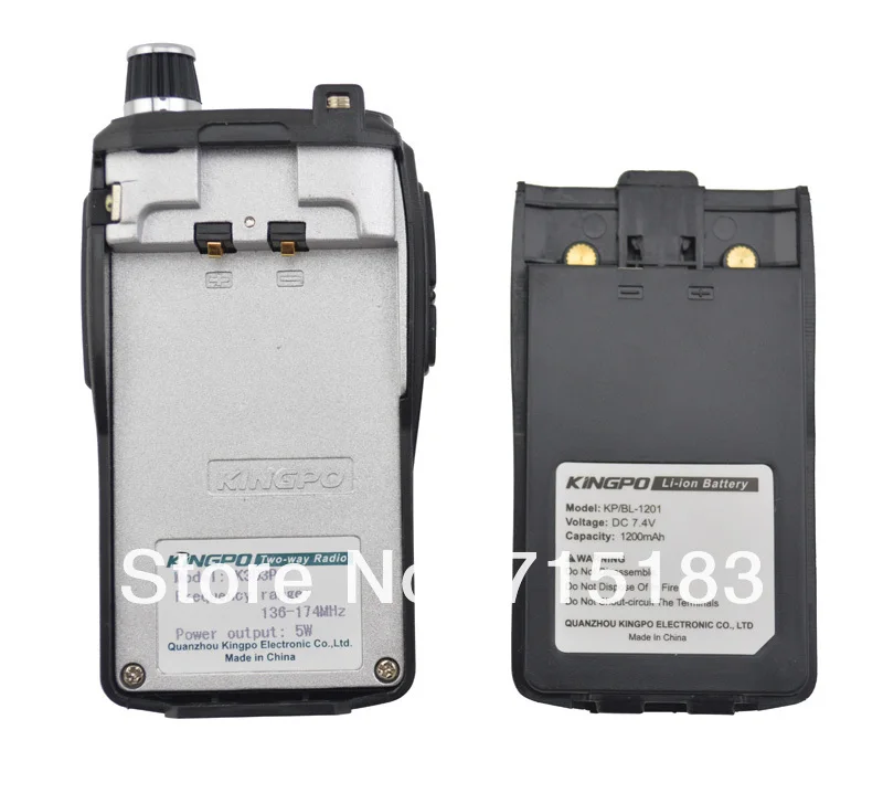 Kingpo 5 w 99ch cb Ham Two-way Radio fm Portátil Transceptor 10 km Interphone Walkie Talkie Par K-303p Vhf 136-174 Mhz 3 Cheap Walkie-talkie