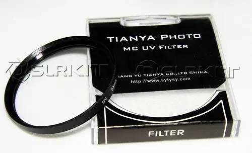 Качество металла Tianya 49 мм 49 мм UV Ультрафиолетовый фильтр защиты объектива