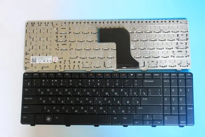 Бесплатная доставка: для Dell Insprion 15R N5010 M5010 Россия Черный Клавиатура ноутбука Новый