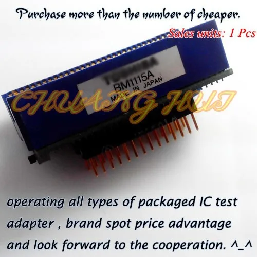 Тест BM1115A гнездо PM-RTE005-313B DIP64pin тестовое гнездо