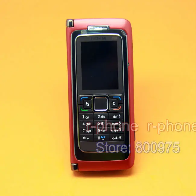 NOKIA E90 мобильный телефон 3g gps Wifi 3.2MP Bluetooth смартфон красный и подарок