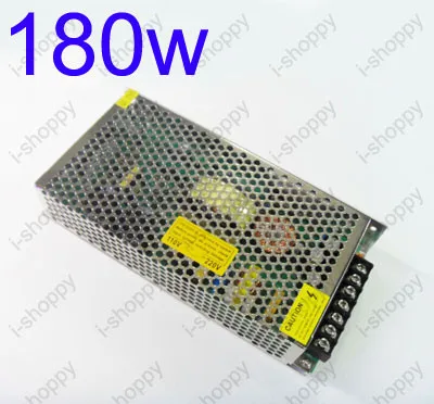 180W 15A Universal Regulated Switching Power Supply /Transformer /Adapter,100~240V AC Input,12V DC Output, for CCTV LED Strips