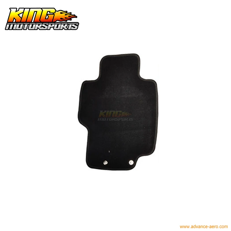 Подходит 03-07 Honda Accord 2 4Dr коврики ковер передний и задний нейлон черный 4 шт. США Внутренний
