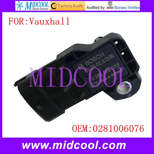 

New Intake Manifold Pressure Sensor MAP Sensor use OE No. 0281006076 for Vauxhall