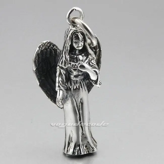 LINSION Virgin Mary Madonna 925 пробы серебряные модные подвески 8A003