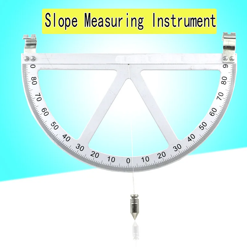 

Gradiometer Clinometer angle ruler adjustable triangle Angle Slope Level Meter Finder Tool