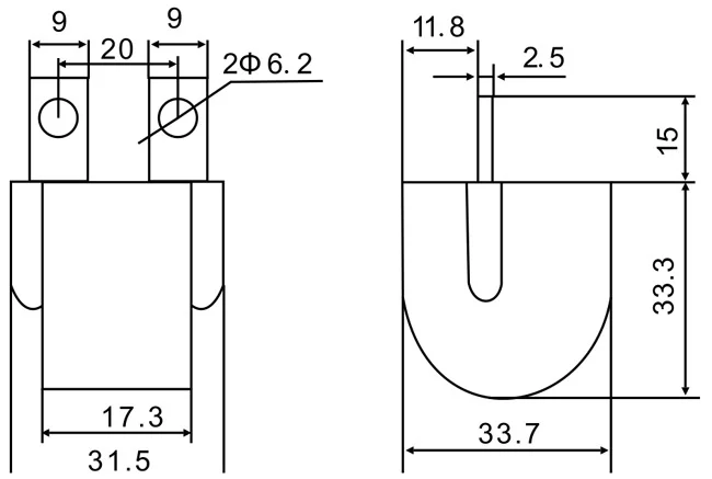 Иммунная DC микро Precision трансформатор тока DCT-610 Электрический счетчик мини трансформатор тока