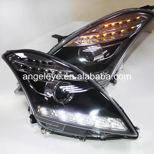 

2011-2014 year For Suzuki for Swift LED Headlight Head Lamp Black housing JY
