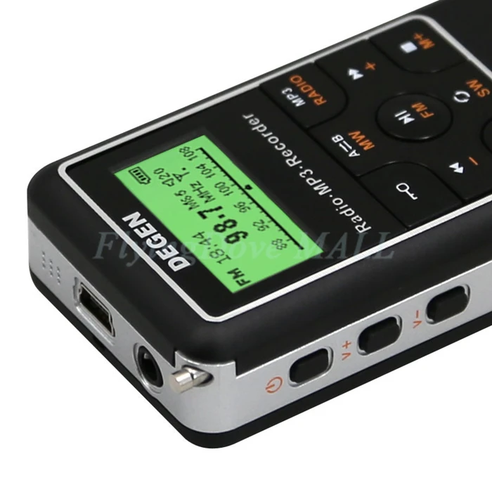Радиоприемник Degen MW SW AM коротковолновый FM стерео радиоприемник DE1127 4 Гб MP3 плеер и