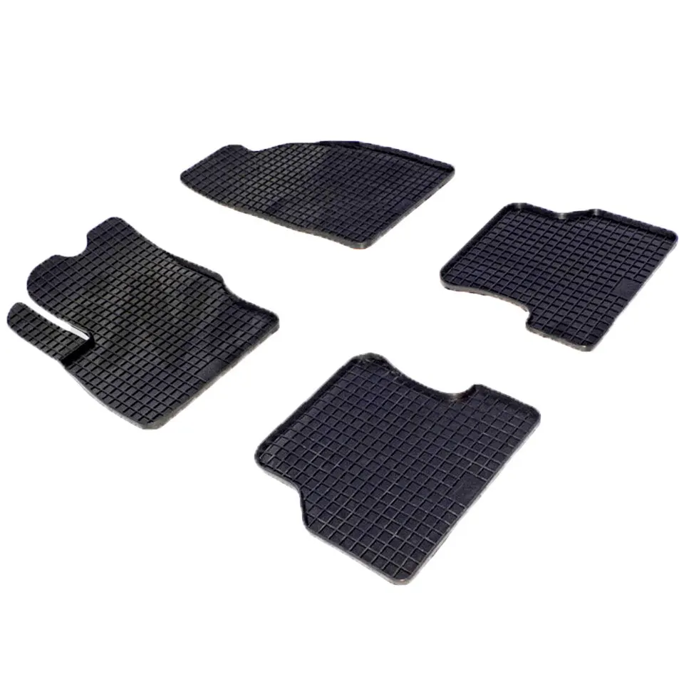 For Ford Focus 2005 2010 rubber grid floor mats into saloon 4 pcs/set ...