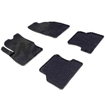 

For Ford Focus 2005-2010 rubber grid floor mats into saloon 4 pcs/set Seintex 00139