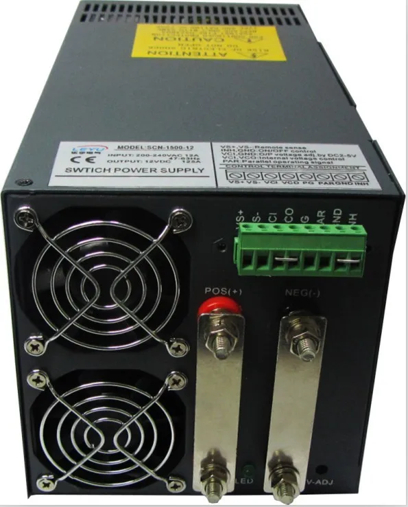 Высокая эффективность и низкая Управление temperature1200w Импульсные блоки питания