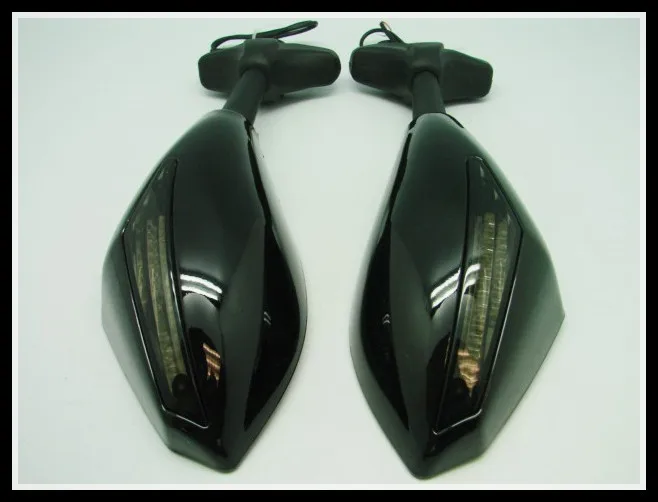 LED поворотники Integrated Зеркала для Suzuki Katana GSXR 600 750 1000 Hayabusa