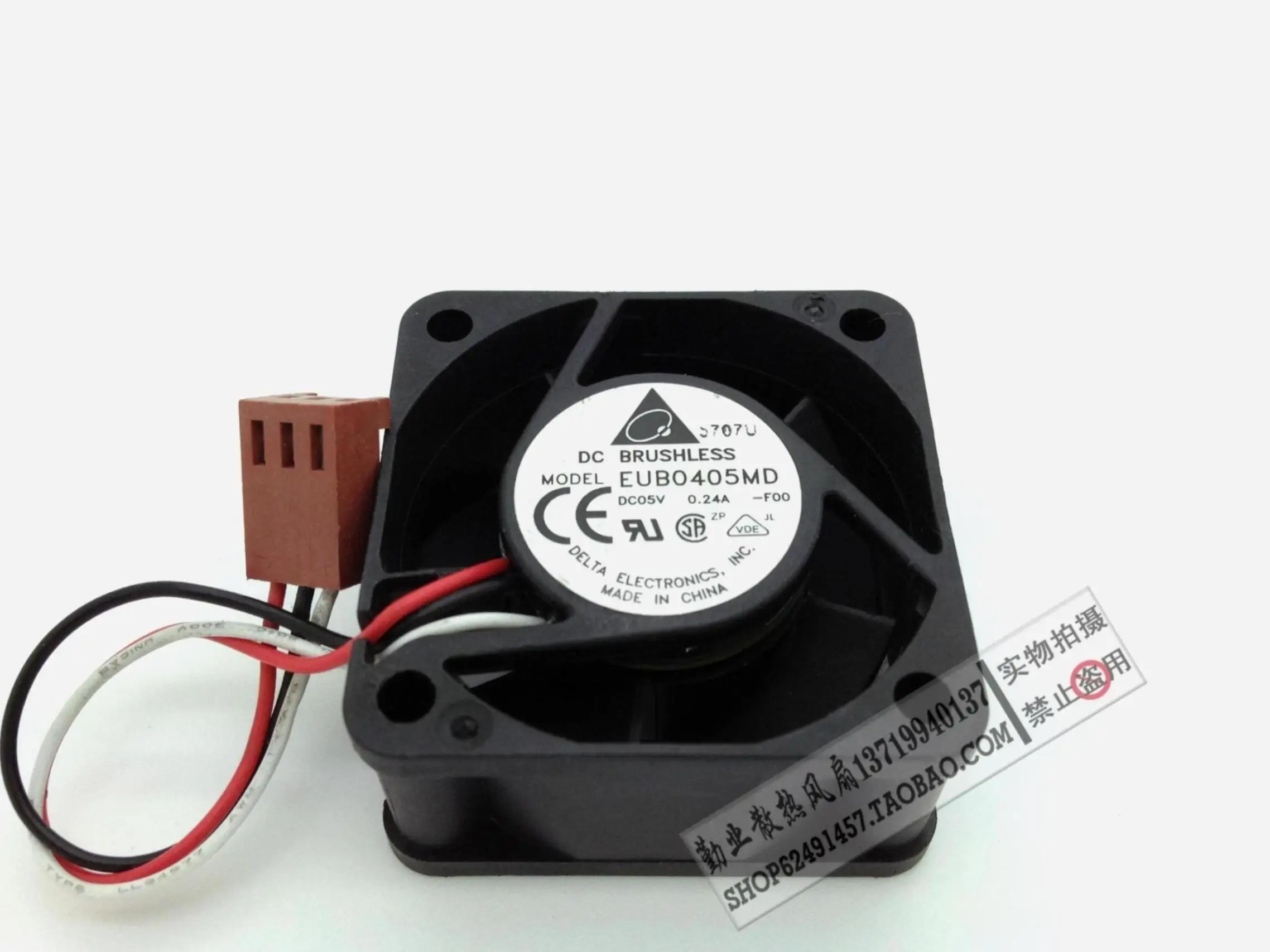 Для delta EUB0405MD 5V 0.24A Сервер вентилятор охлаждения 4020 40x40x20 мм(4 см