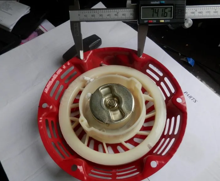 GX160 RECOIL STARTER FOR HONDA GX120 GX140 GX200  2500 2600 2KW GENERATORS 168F 170F 163 ~196CC PULL START REWIND SPRING PULLEY