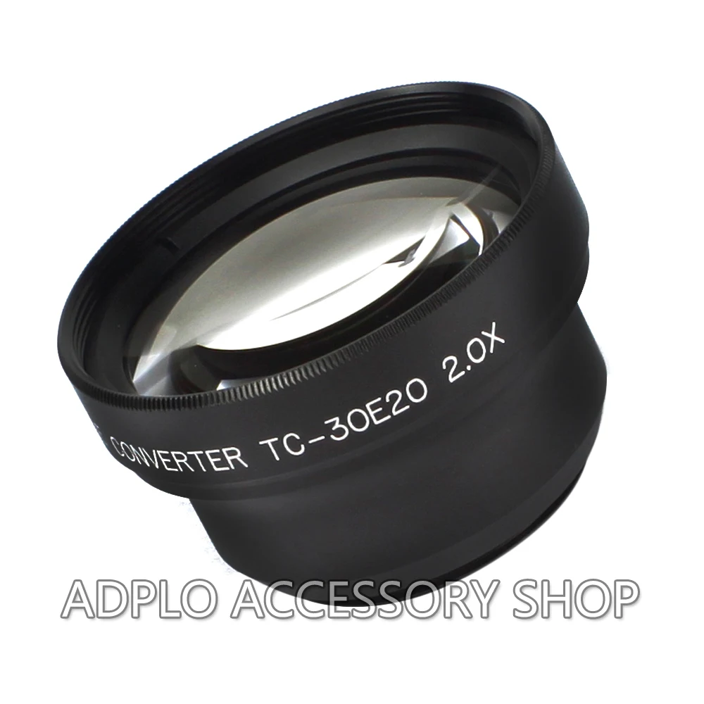 ADPLO Костюм для Canon для Nikon для sony для Pentax camera(черный) Высокое разрешение 30 мм 2.0X телеобъектив
