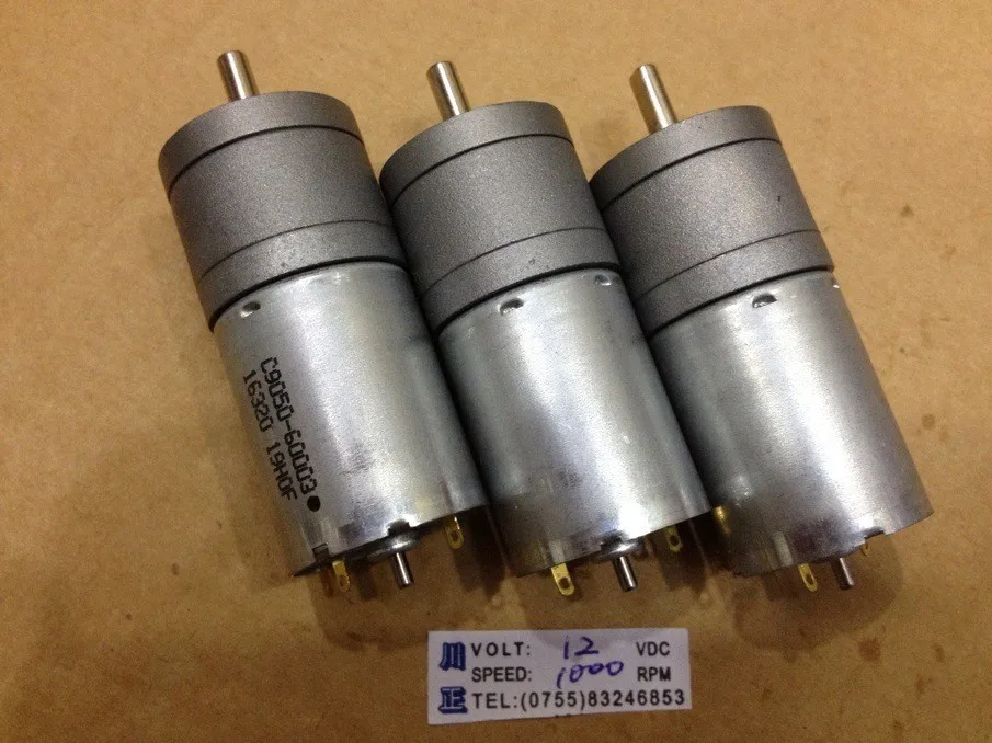 Поставка производится по ценам, действующим на дату заказа DC 12 V 25GB370 мотор-редуктор